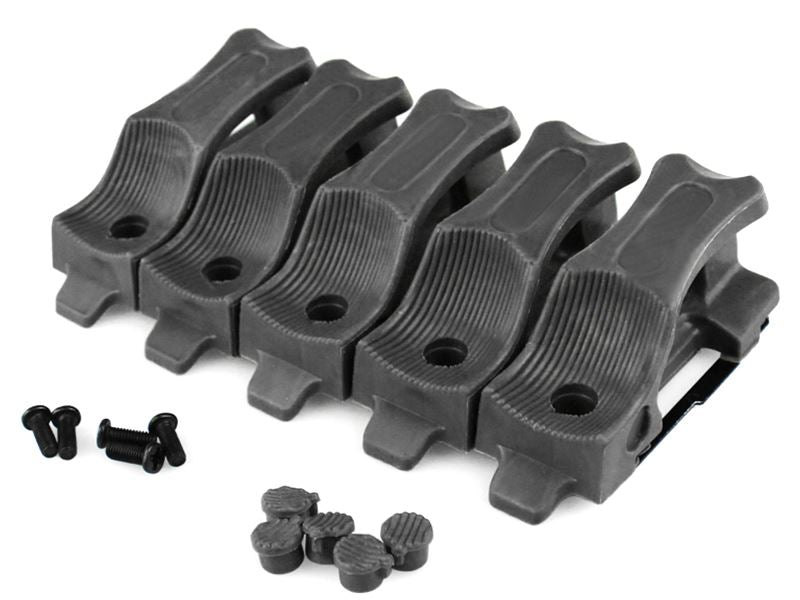Big Foot M4 Magazine Mono Rest Grip (Black - Pack of 5)