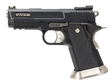 WE HI-CAPA 3.8 Brontosaurus GBB Pistol (Black Silde)