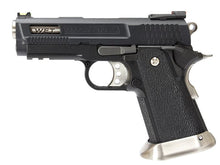 WE HI-CAPA 3.8 Brontosaurus GBB Pistol (Black Silde)
