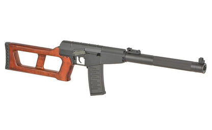 S&T VSS Vintorez Full-Metal & Real Wood AEG Sniper Rifle - Built-In Tracer & Flash Unit (STAEG21RW)
