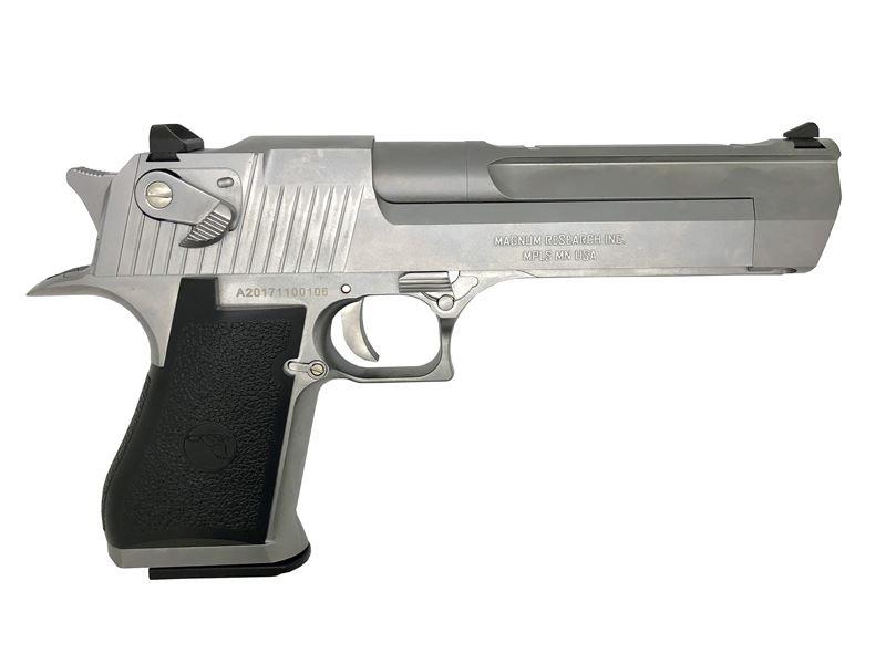 Magnum Research Inc. Desert Eagle 50AE GBBP (90510 - Licensed by Cybergun - Made by WE - Silver)