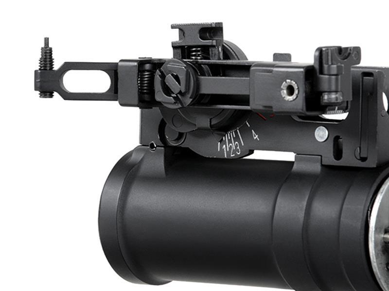 Double Bell AK Series 40mm Under-Barrel Grenade Launcher (Inc. Gas Grenade - Black - K-55)
