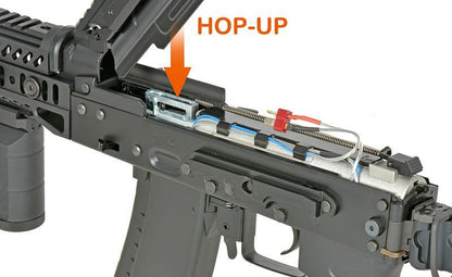 Cyma Platinum AKS74U Tactical AEG Rifle with Eshooter ETU GEN-2 (Black - CM113A)