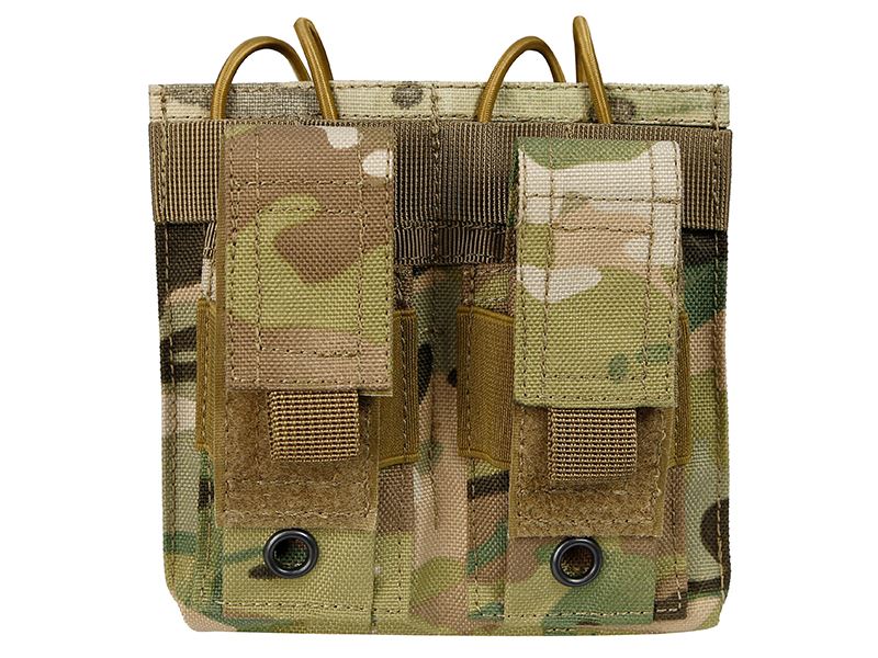 Big Foot Magazine Pouch (Open Top - Double - Multicam)