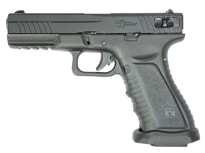 APS Black Hornet (Co2 Pistol - Semi/Fully Automatic - Black)