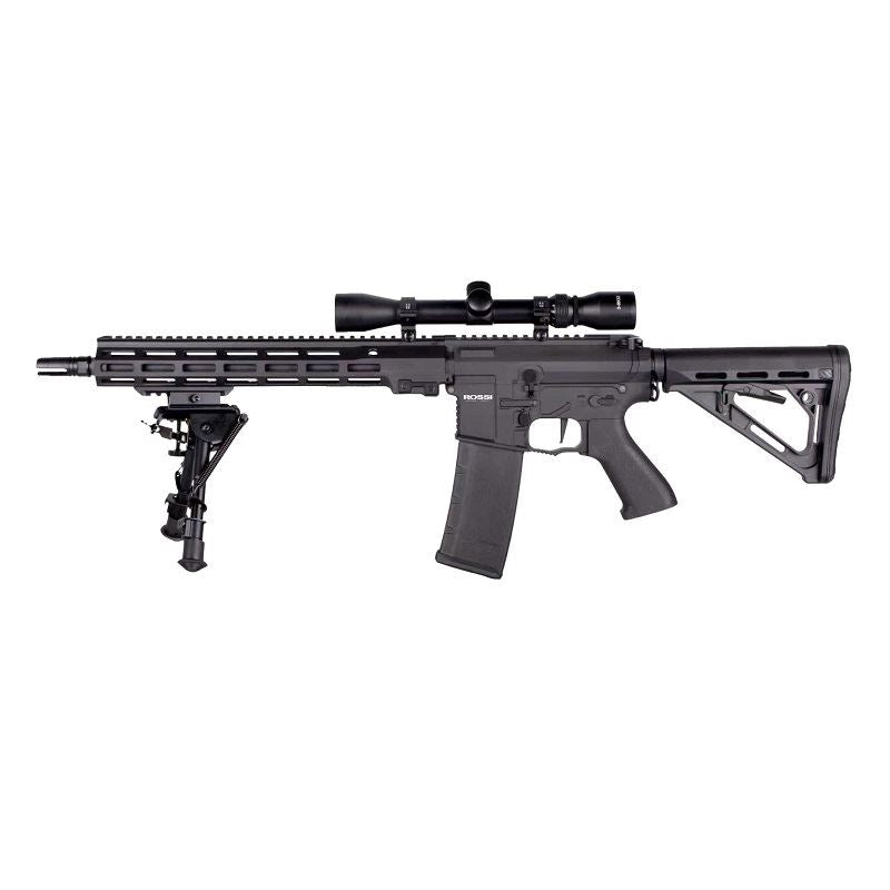 Rossi Sentinel 12" DMR UPSILON includes 3-9x32 Scope and Bipod (Black - 1.5j)