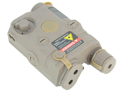 FMA PEQ 15 Battery Case plus Red Laser (Tan) (TB495)