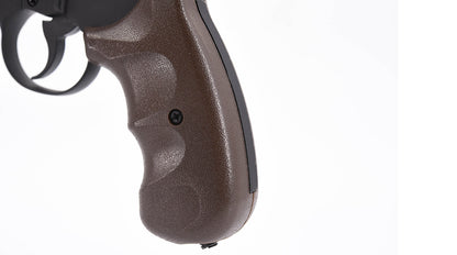 Hwasan 1312 Co2 Revolver - 6.0inch - Metal - Brown Grip