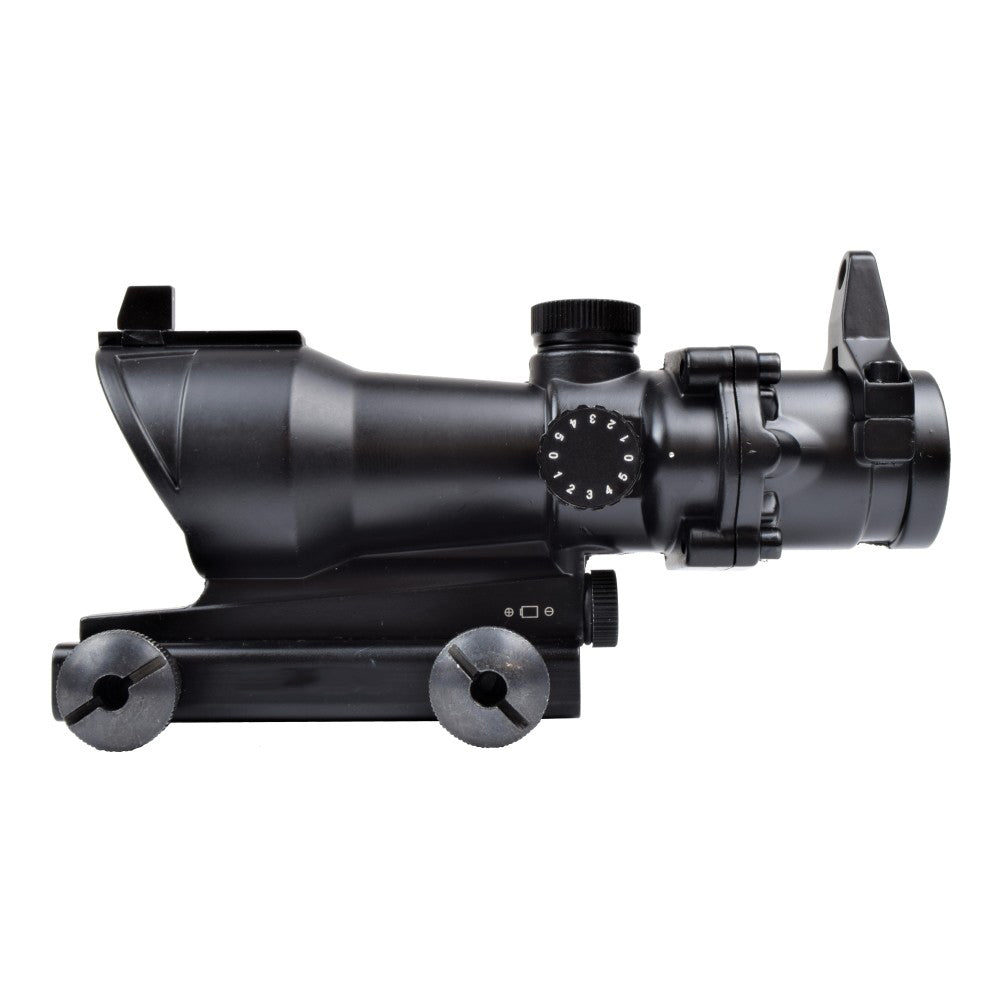 ACM Scope ACOG Dot Sight (32mm Lens with 20mm and 11mm Mounts - Black)