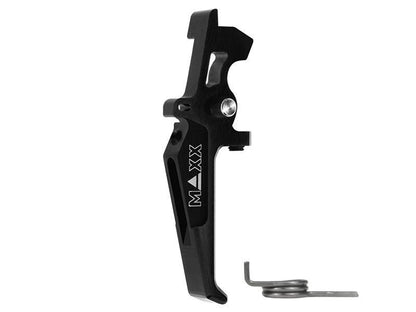 Maxx Model CNC Aluminum Advanced Speed Trigger (Style E) (Black)