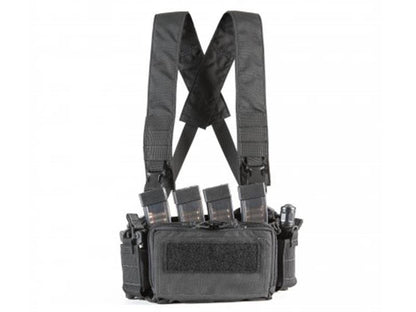 Big Foot D3CRM Chest Rig Vest (with Three Magazine Pouch - Black)