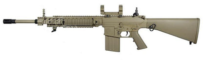 Ares - KNIGHTS M110K1 Carbine (Locked to semi EFCC) AEG (with Scope Mounts)(TAN)(400fps)