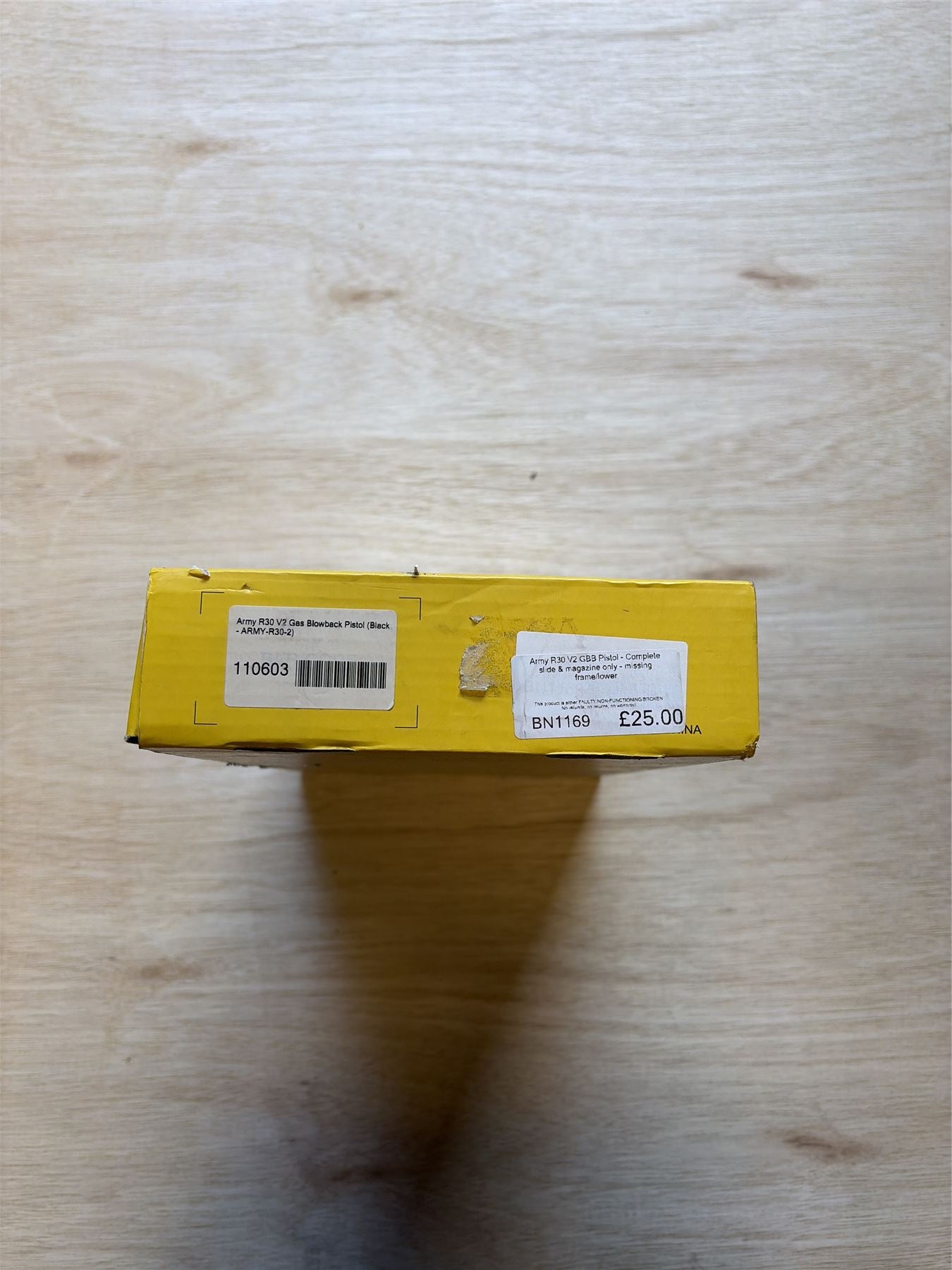 [Boneyard] Army R30 V2 GBB Pistol - Complete slide & magazine only - missing frame/lower