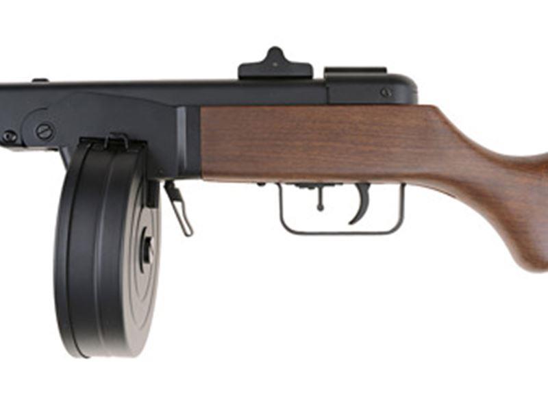Snow Wolf PPSH AEG (SW-09 - Dual Magazine - Faux Wood)