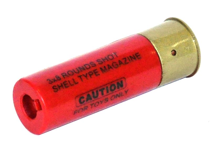 A&K Shotgun Shell (3 x 8 Rounds) (Red - A030)