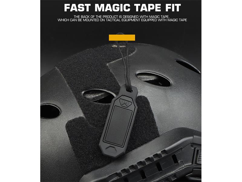 Big Foot Tag (4pc Set - Black)