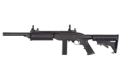 KJWorks KC02 V2 10/22 Gas Blowback Rifle with Extended Magazine