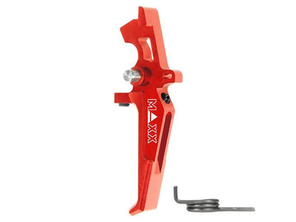 Maxx Model CNC Aluminum Advanced Speed Trigger (Style E) (Red)