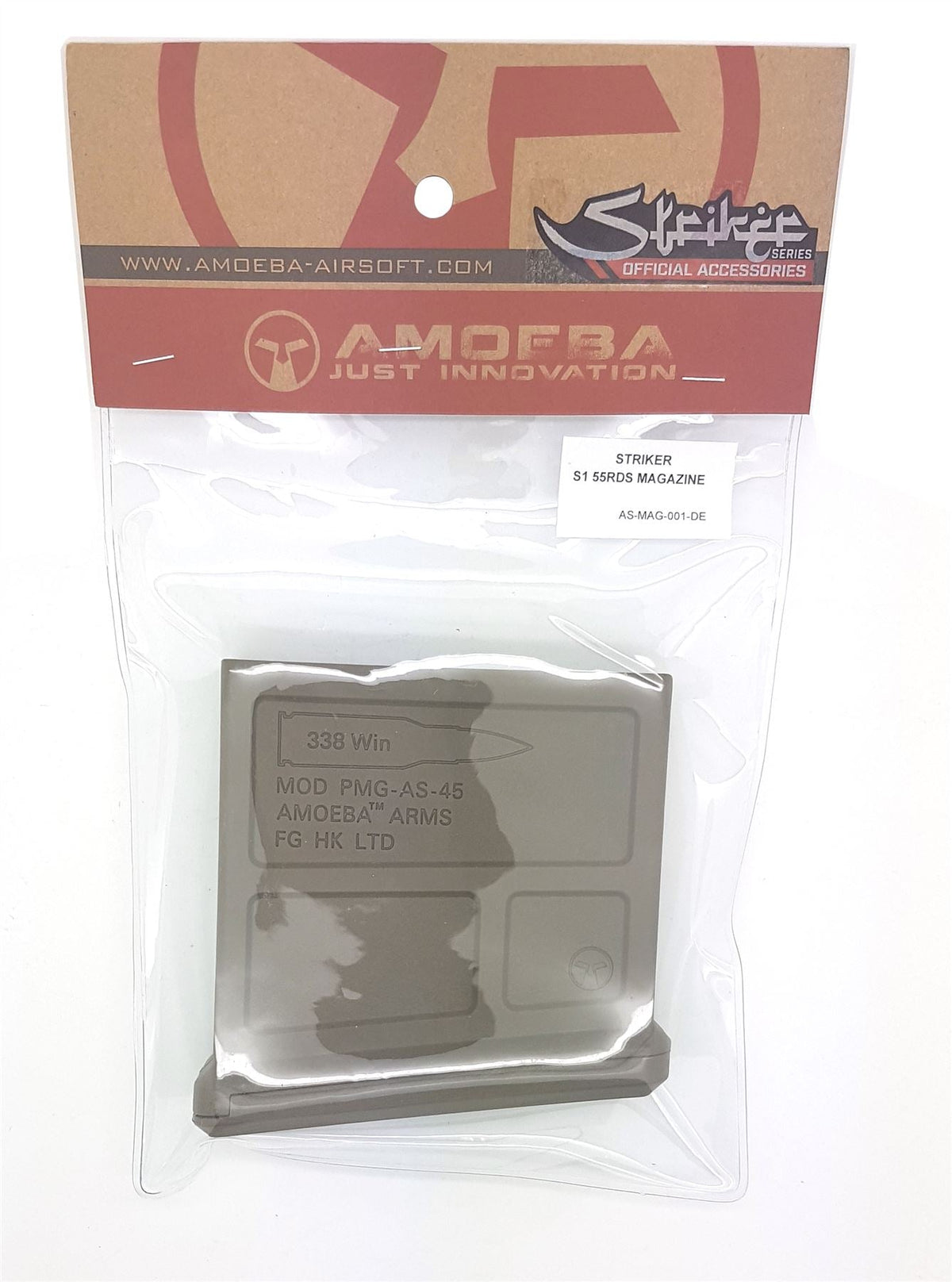 Ares Amoeba Striker Sniper Rifle Magazine (55 Rounds - AS-MAG-001 - DE)