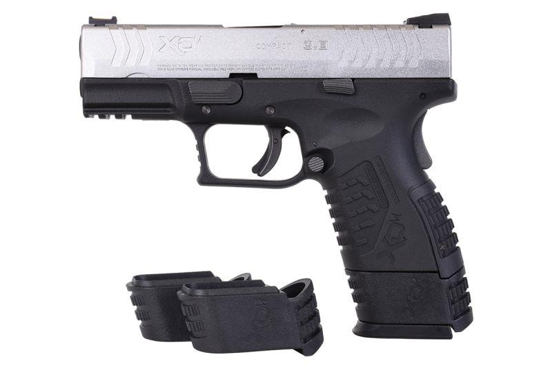Springfield Armory 3.8 XDM .177/4.5mm CO2 Blowback Air Pistol (Full Metal - Reel Feel Recoil - SA-XDM38CBB4-B)