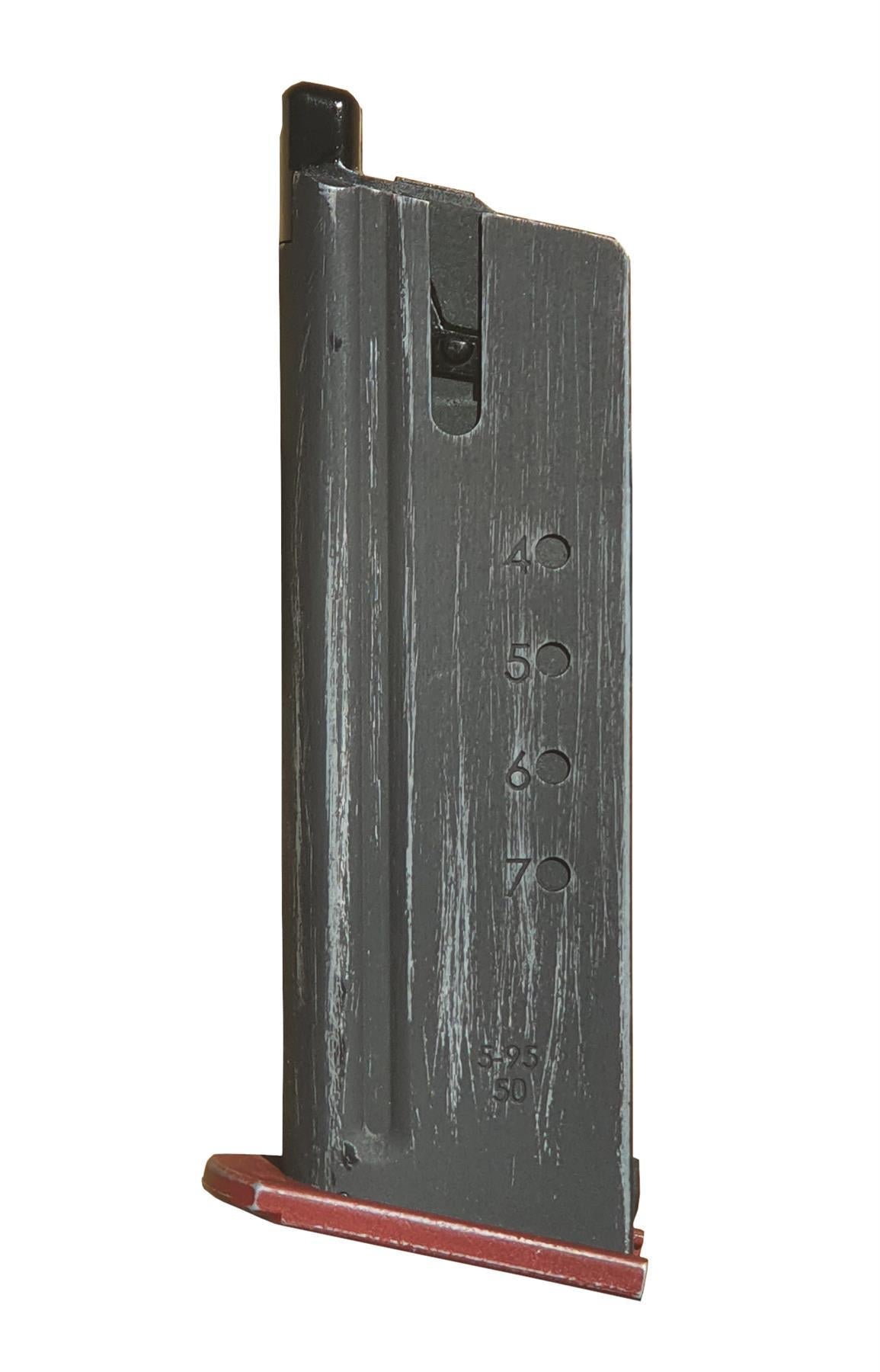 Deadpool x Magnum Research Inc. Desert Eagle 50AE Gas Magazine (CG-DEMG02 - Licensed by Cybergun - Made by WE - Black/Weathered - 28 Rounds)