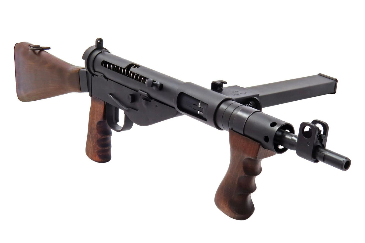 Northeast Airsoft STEN Mk.5 Full-Steel Gas Blowback Machine Carbine - Black (NE-SMG-002)