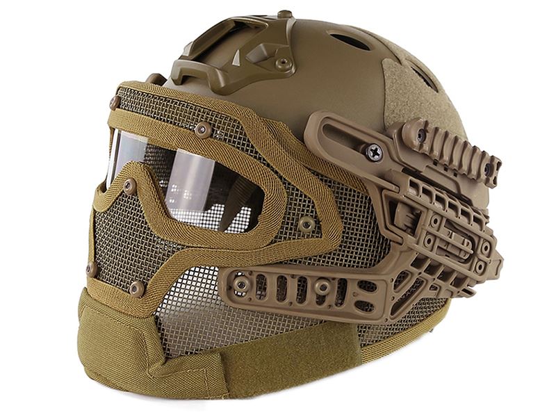 Big Foot Helmet System (Complete - High Version - PJ - Tan)