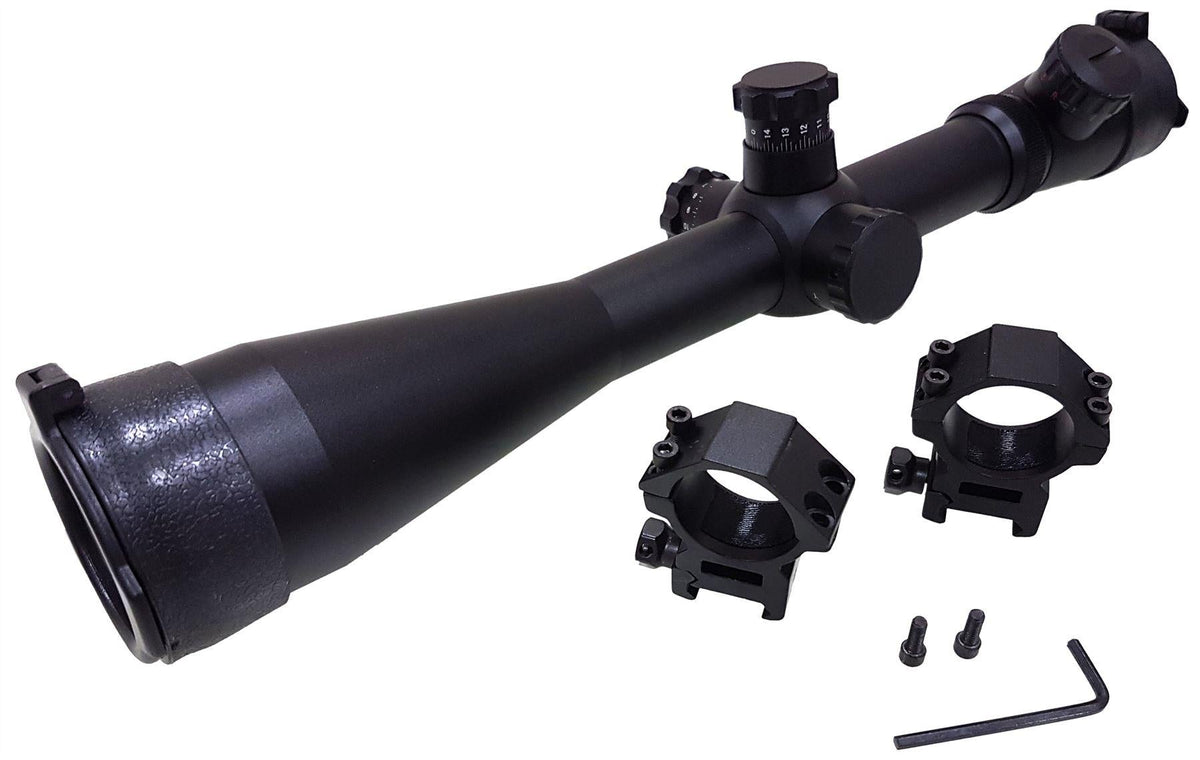 ACM M1 3-10x40E Rifle Scope with RIS Mounts (Black)