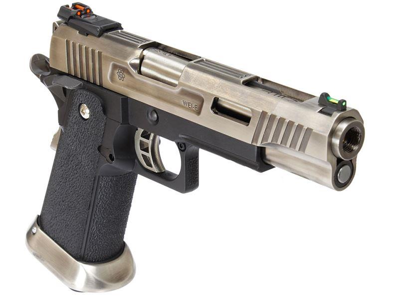 WE Custom Hi-Capa 5.1 Force GBBP (Silver)