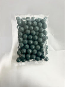 Hwasan .68 Polished Rubber Paintball - 4.80g - 100pcs - Green
