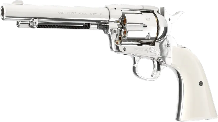 Umarex - 5.8309 Colt Single Action Army Nickel .177 BB 5.5inch (COSAANB5 )