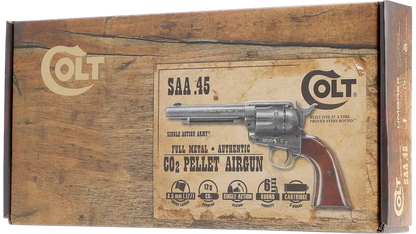 Umarex - 5.8320 Colt Single Action Army Antique .177 Pellet 5.5inch (COSAAAP5 )