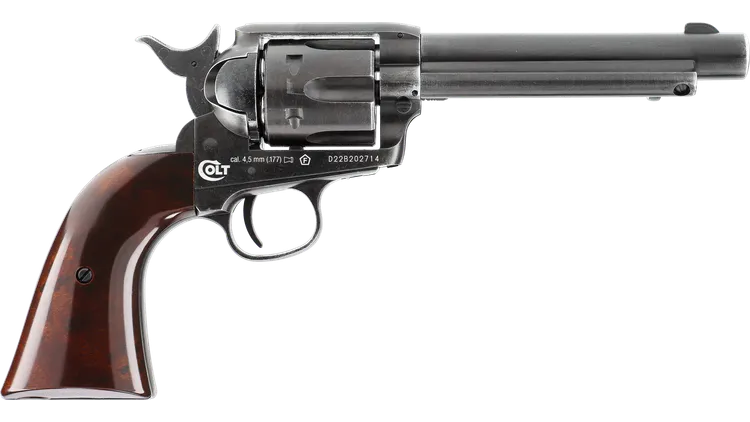 Umarex - 5.8320 Colt Single Action Army Antique .177 Pellet 5.5inch (COSAAAP5 )