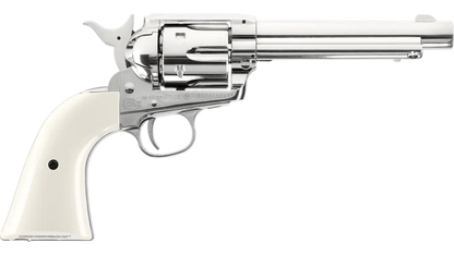 Umarex - 5.8322 Colt Single Action Army Nickel .177 Pellet 5.5inch (COSAANP5 )