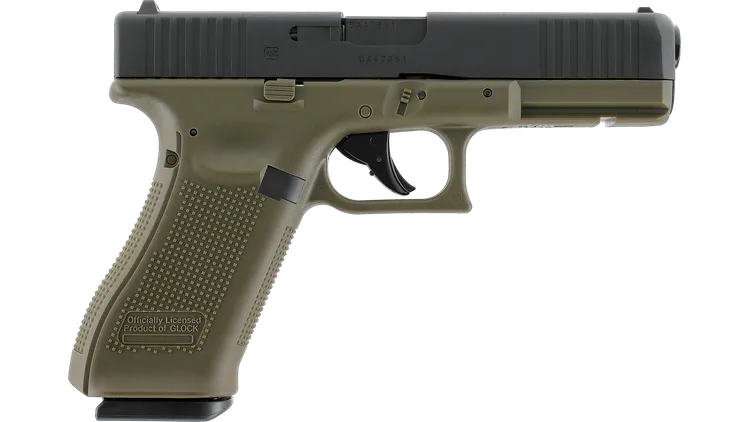 Umarex - 5.8471 Glock17 Gen5 BBCo2 Pistol Battlefield Green by Umarex (UMGL17G5BG)