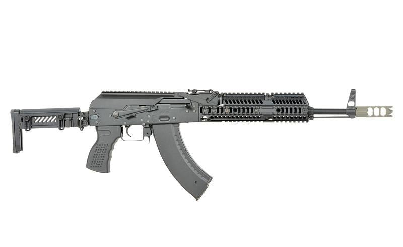 Cyma Platinum AKM Tactical AEG Rifle with Eshooter ETU GEN-2 (Black - CM113)