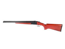 Mad Max Double Barrel Shotgun (Long - Fixed Hard Real Wood Stock)