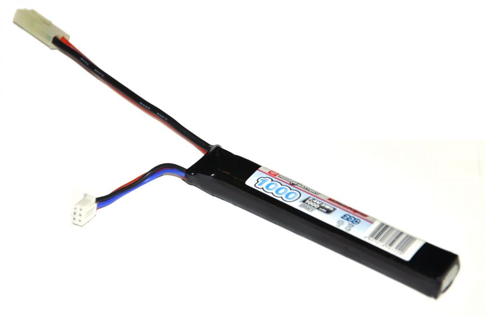 ACM 7.4v 1000mAh 20C+ Lipo Battery (VZ58 Compatible - Mini-Tamiya)
