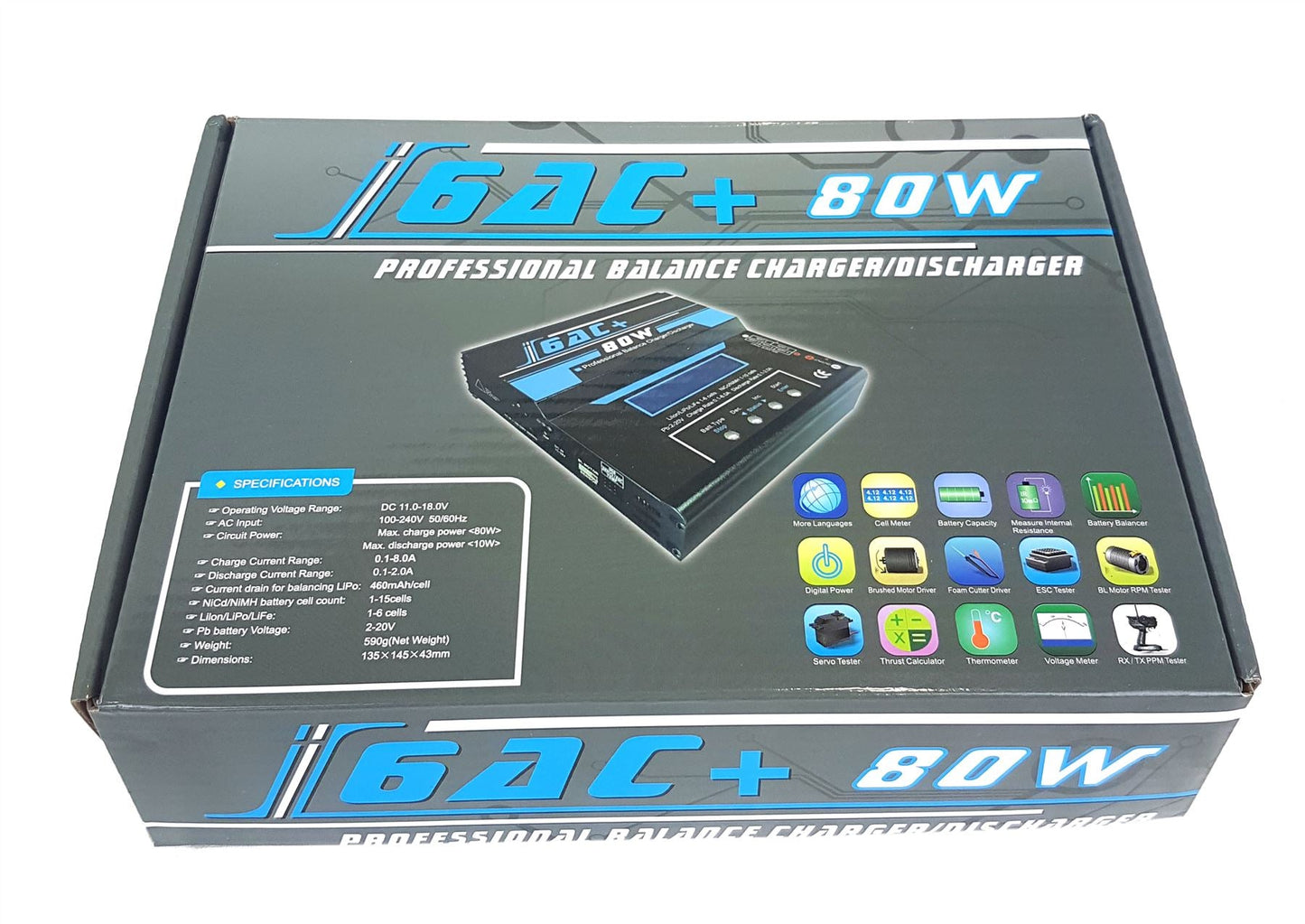 WE Charger for LiPO and NiMH Series (Professional Balanced - Charger/Discharger)