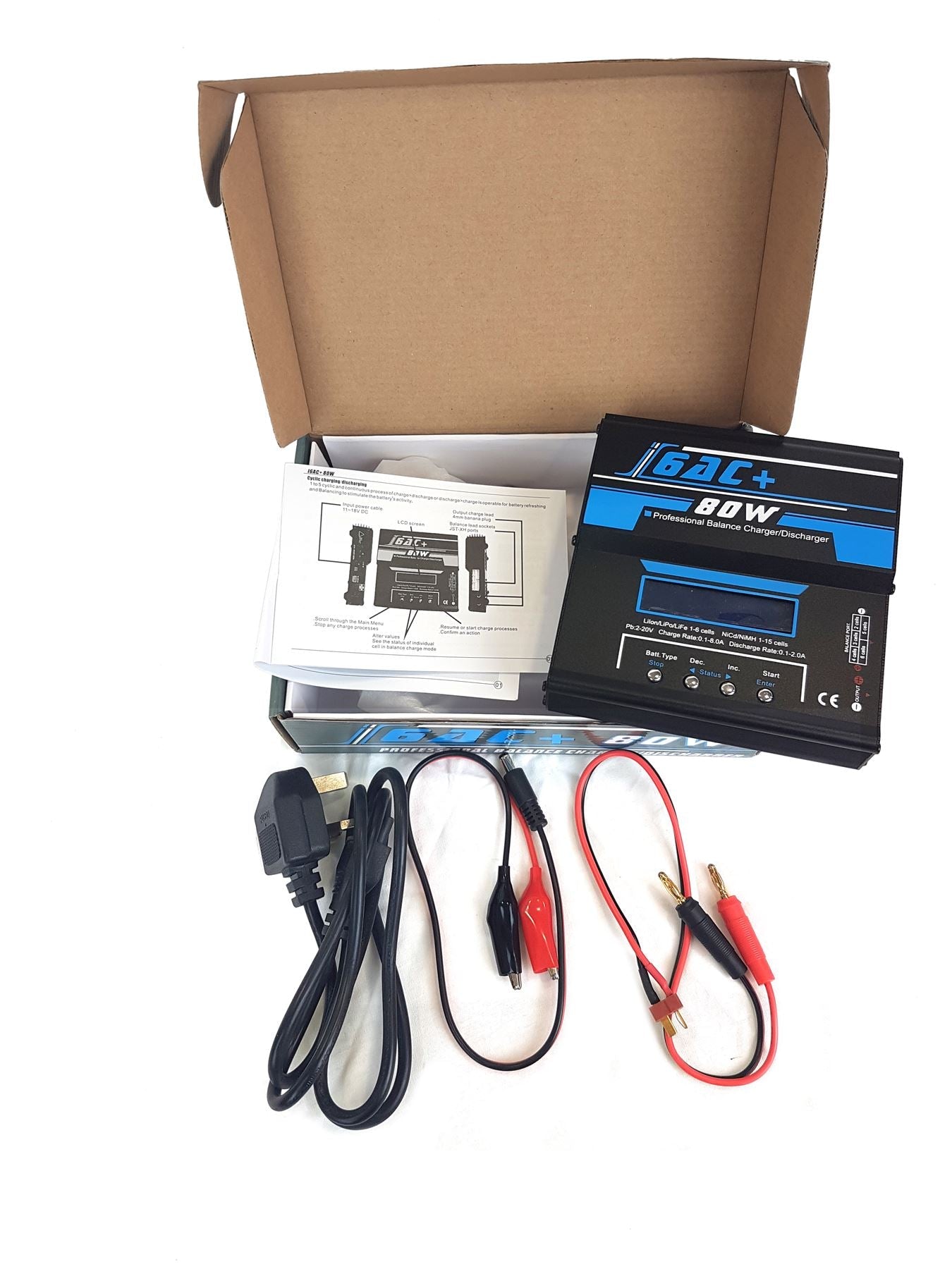 WE Charger for LiPO and NiMH Series (Professional Balanced - Charger/Discharger)