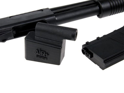 Air System Plus M870 Shotgun to M4 Magazine Adaptor (Black)