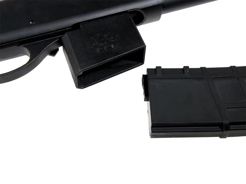 Air System Plus M870 Shotgun to M4 Magazine Adaptor (Black)