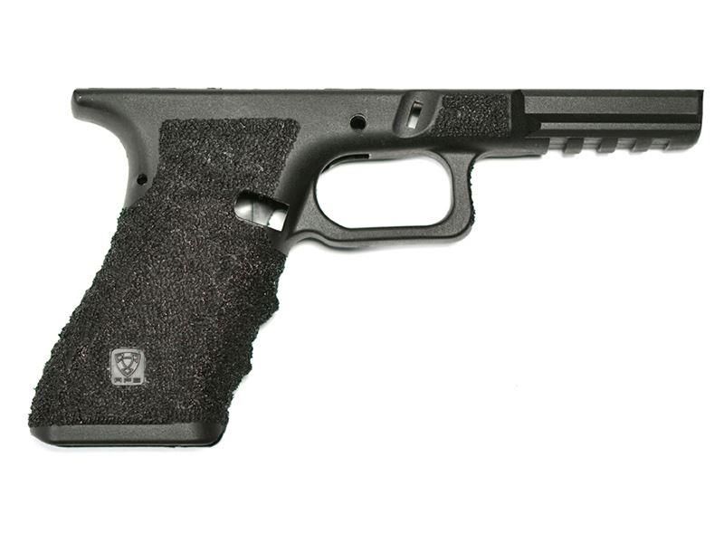 APS ACP Lower Frame with Stippling (Black - AC008s)