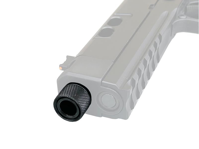 Army Silencer Adaptor with Shroud 14mm CW (Black A-126)