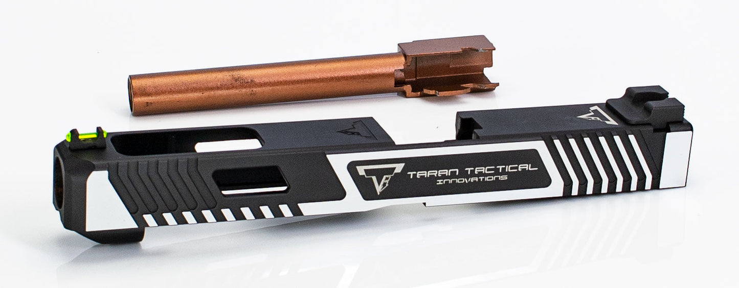 EMG x TTI Combat Master Slide Kit with Barrel in Silver (TM/ APS Compatible - TTI-01)