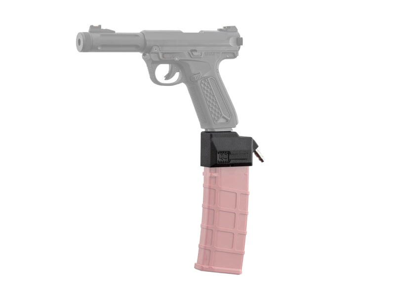 BO Manufacture M4 HPA Adapter for AAP01/17 Series Gas Pistols (Black)