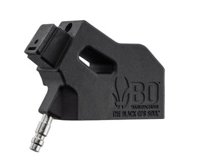 BO Manufacture M4 HPA 60D Adapter for Hi-Capa Series Gas Pistols (Black)