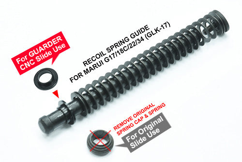 Guarder MARUI 17/18C Enhanced Recoil Spring Guide (GLK-17)