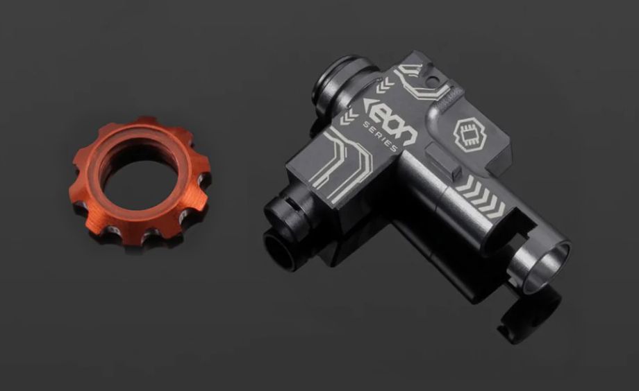 Gate EON Hop-Up Chamber - Titanium housing plus Orangerotary dial