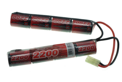 ACM 9.6v 2200mAh 4/5SC NiMH Cranestock Battery (2 Way Split - Mini Tamiya)